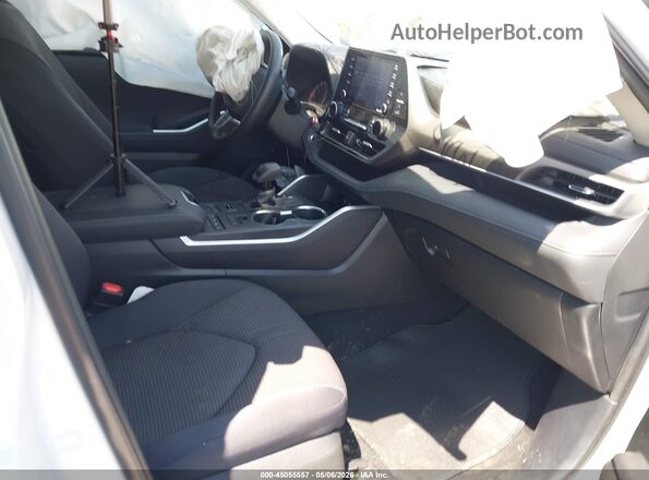 5TDCZRBH2MS108116 2021 TOYOTA HIGHLANDER Белый Вид салона спереди