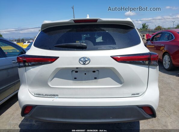 5TDCZRBH2MS108116 2021 TOYOTA HIGHLANDER Белый 