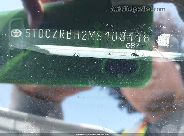 5TDCZRBH2MS108116 2021 TOYOTA HIGHLANDER Белый Вид подкапотного пространства