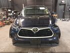 2021 Toyota Highlander L Синий vin: 5TDCZRBH2MS133386