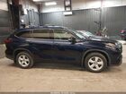 2021 Toyota Highlander L Синий vin: 5TDCZRBH2MS133386