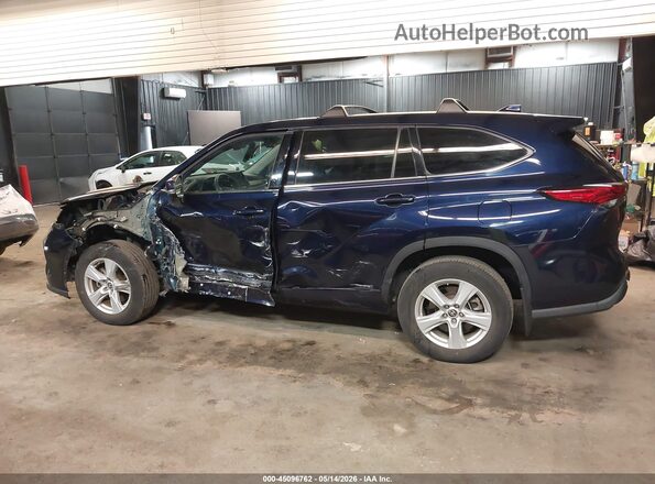 5TDCZRBH2MS133386 2021 TOYOTA HIGHLANDER Синий 