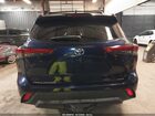 2021 Toyota Highlander L Синий vin: 5TDCZRBH2MS133386
