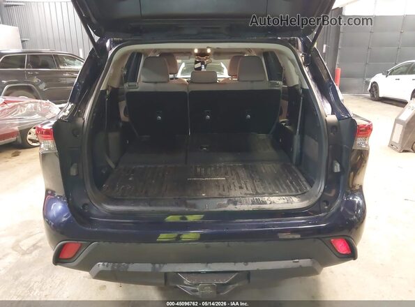 5TDCZRBH2MS133386 2021 TOYOTA HIGHLANDER Синий 