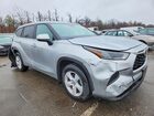 2021 Toyota Highlander L Серебряный vin: 5TDCZRBH6MS065206