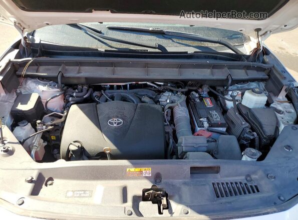5TDCZRBHXLS022938 2020 TOYOTA HIGHLANDER White Вид підкапотного простору
