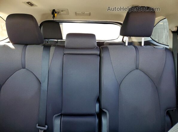 5TDCZRBHXLS022938 2020 TOYOTA HIGHLANDER White Вид задніх сидінь