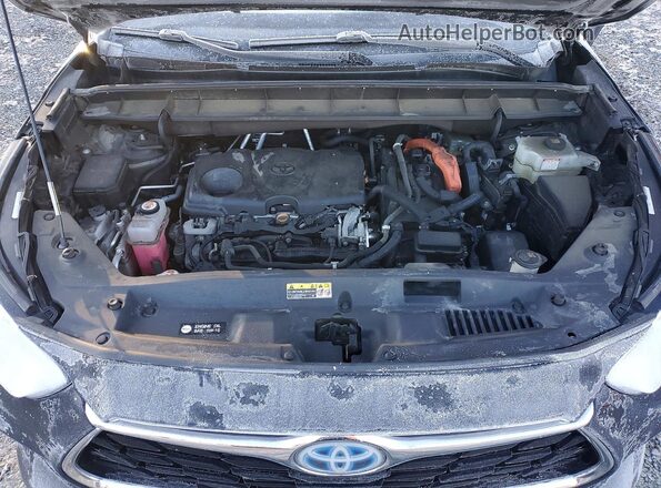 5TDDBRCH7LS005148 2020 TOYOTA HIGHLANDER Black Շարժիչի բաժամունքի տեսք