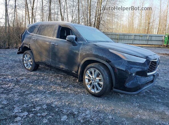 5TDDBRCH7LS005148 2020 TOYOTA HIGHLANDER Black Առջևի աջ