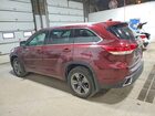 2018 Toyota Highlander Hybrid Limited Platinum Бордовый vin: 5TDDGRFH0JS046991