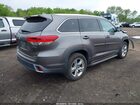 2018 Toyota Highlander Hybrid Limited Серый vin: 5TDDGRFH9JS045290 2018 Toyota Highlander Hybrid Limited Серый vin: 5TDDGRFH9JS045290