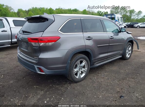 5TDDGRFH9JS045290 2018 TOYOTA LIMITED Серый Задняя правая четверть
