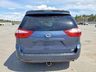 2016 Toyota Sienna Xle Premium 7-passenger Blue vin: 5TDDK3DC7GS137039