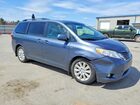 2016 Toyota Sienna Xle Premium 7-passenger Blue vin: 5TDDK3DC7GS137039