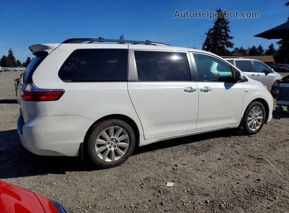 5TDDK3DCXGS144339 2016 TOYOTA SIENNA Белый Задняя правая четверть