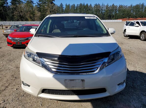 5TDDK3DCXGS144339 2016 TOYOTA SIENNA Белый Вид спереди