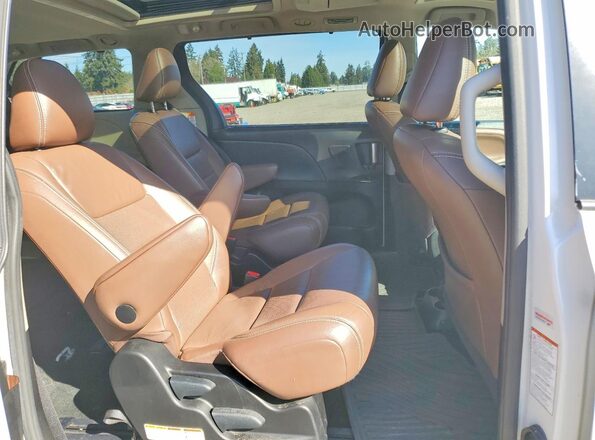 5TDDK3DCXGS144339 2016 TOYOTA SIENNA Белый Вид задней части салона