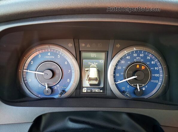 5TDDK3DCXGS144339 2016 TOYOTA SIENNA Белый Вид щитка приборов