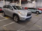 2016 Toyota Highlander Limited V6 Silver vin: 5TDDKRFH0GS342648