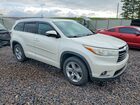 2016 Toyota Highlander Limited Platinum Белый vin: 5TDDKRFH4GS347836