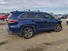 2016 Toyota Highlander Limited Platinum Синий vin: 5TDDKRFH9GS288380