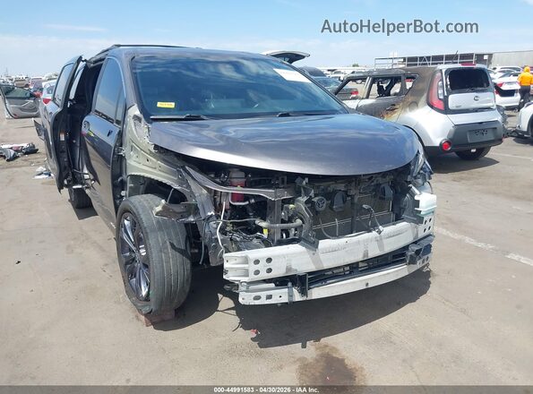 5TDDRKEC7MS070880 2021 TOYOTA SIENNA Серый Вид спереди