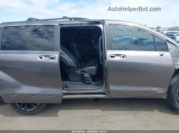 5TDDRKEC7MS070880 2021 TOYOTA SIENNA Серый Панорамный вид салона 360°