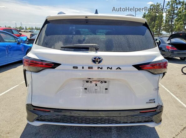 5TDDRKEC8PS167932 2023 TOYOTA SIENNA Белый Вид сзади