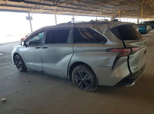 5TDDSKFC1SS166407 2025 TOYOTA SIENNA Silver Հետևի ձախ