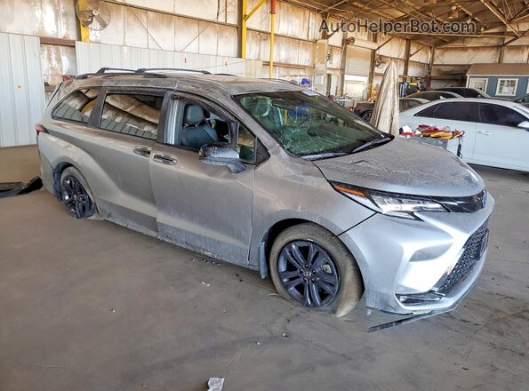 5TDDSKFC1SS166407 2025 TOYOTA SIENNA Silver Առջևի աջ