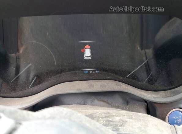 5TDDSKFCXPS091004 2023 TOYOTA SIENNA Серый Вид щитка приборов