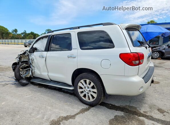 5TDDW5G10HS154907 2017 TOYOTA SEQUOIA White Tył lewy