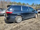 2017 Toyota Sienna Xle 7-passenger Черный vin: 5TDDZ3DC1HS180224