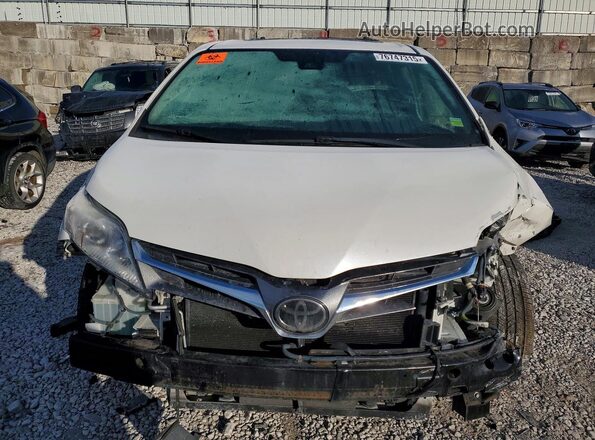 5TDDZ3DC5JS197839 2018 TOYOTA SIENNA White Front view