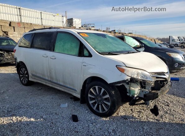 5TDDZ3DC5JS197839 2018 TOYOTA SIENNA White Front right