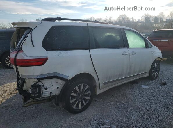 5TDDZ3DC5JS197839 2018 TOYOTA SIENNA White Rear right