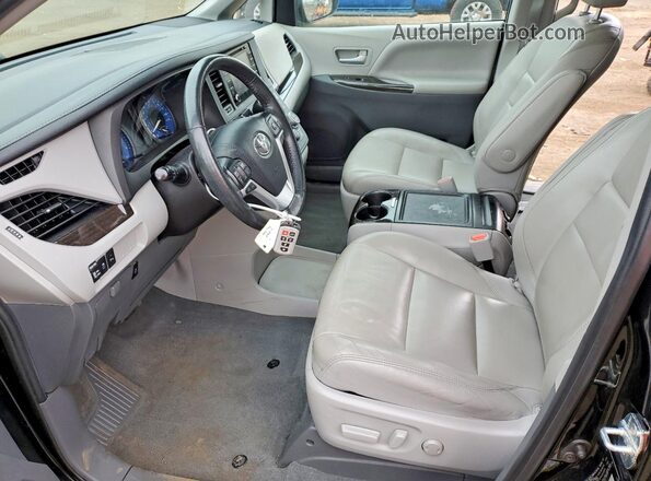 5TDDZ3DC7LS229497 2020 TOYOTA SIENNA Black Սալոնի դիմացի տեսք