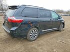 2020 Toyota Sienna Xle 7-passenger Black vin: 5TDDZ3DC7LS229497