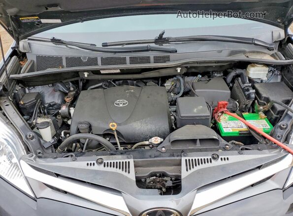 5TDDZ3DC7LS229497 2020 TOYOTA SIENNA Black Շարժիչի բաժամունքի տեսք