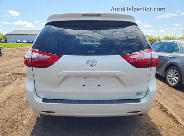 5TDDZ3DCXHS146458 2017 TOYOTA SIENNA Белый Вид сзади