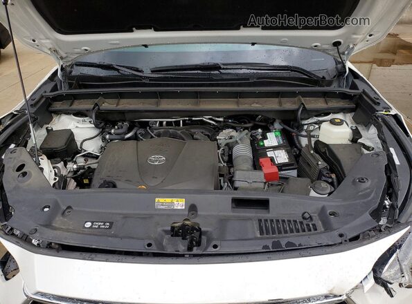 5TDDZRBH1LS023710 2020 TOYOTA HIGHLANDER Белый Вид подкапотного пространства