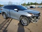 2020 Toyota Highlander Limited Silver vin: 5TDDZRBH2LS045053