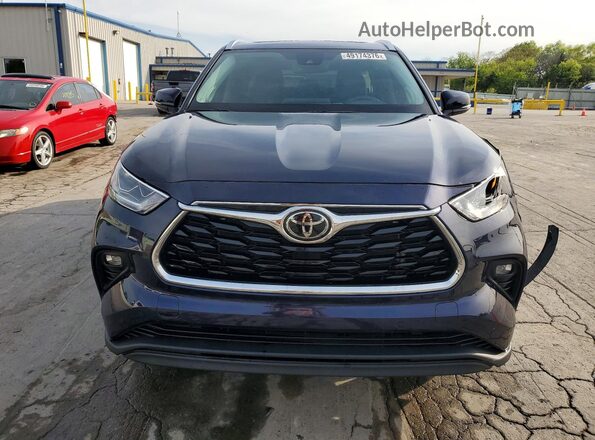 5TDDZRBH4MS556524 2021 TOYOTA LIMITED Синий Вид спереди