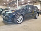 2020 Toyota Highlander Limited Black vin: 5TDDZRBH6LS021631