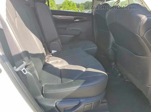 5TDDZRBH8MS068404 2021 TOYOTA HIGHLANDER Белый Вид задней части салона