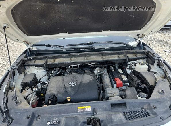5TDDZRBH8MS141576 2021 TOYOTA HIGHLANDER White Engine compartment view