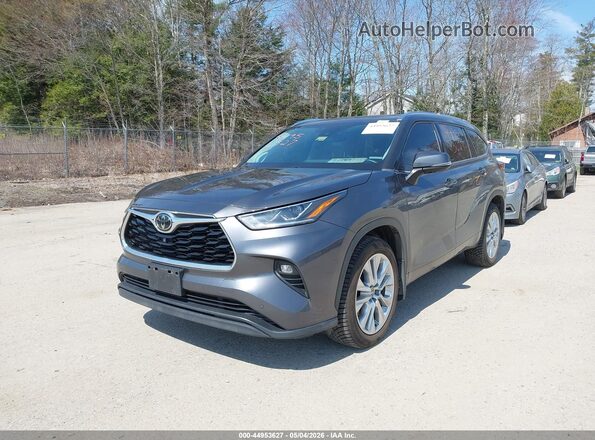5TDDZRBH9LS054803 2020 TOYOTA LIMITED Серый Передняя левая четверть