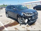 2017 Toyota Highlander Limited Blue vin: 5TDDZRFH0HS418219