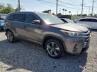 2018 Toyota Highlander Limited Platinum Gray vin: 5TDDZRFH0JS900498