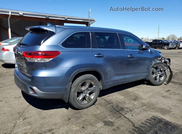 5TDDZRFH1JS907928 2018 TOYOTA LIMITED Серый Задняя правая четверть